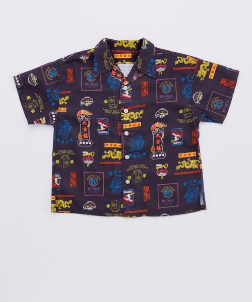 Ocean&Ground（オーシャン&グラウンド）の「ｻﾝﾌﾗﾝｼｽｺｼﾃｨｼｬﾂ（シャツ/ブラウス・キッズ・オフホワイト/マルチ/チャコール/グリーン・120/110/100/90/140/130）」の3枚目の写真