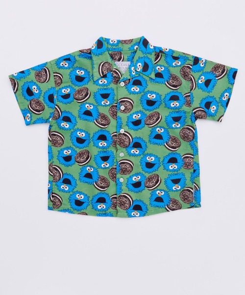 Ocean&Ground（オーシャン&グラウンド）の「ｻﾝﾌﾗﾝｼｽｺｼﾃｨｼｬﾂ（シャツ/ブラウス・キッズ・オフホワイト/マルチ/チャコール/グリーン・120/110/100/90/140/130）」の19枚目の写真