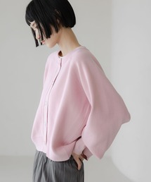 LOWRYS FARM | リングドットクルーカーディガン 649889(カーディガン/ボレロ)