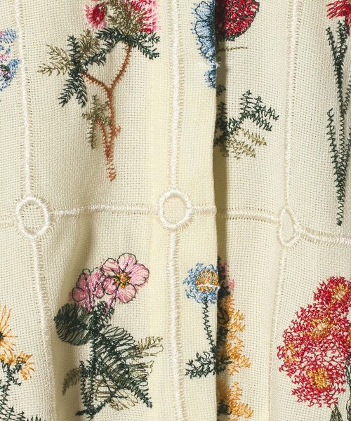 CITEN(シテン)の「<CITEN>ブロックフラワーシシュウシャツ(シャツ/ブラウス・レディース・ブラック/オフホワイト・FREE)」の12枚目の写真