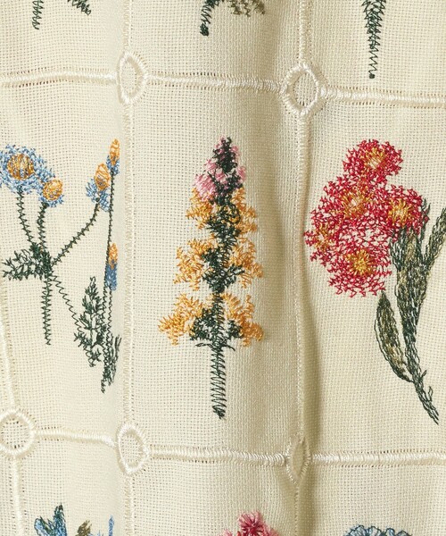 CITEN(シテン)の「<CITEN>ブロックフラワーシシュウシャツ(シャツ/ブラウス・レディース・ブラック/オフホワイト・FREE)」の14枚目の写真