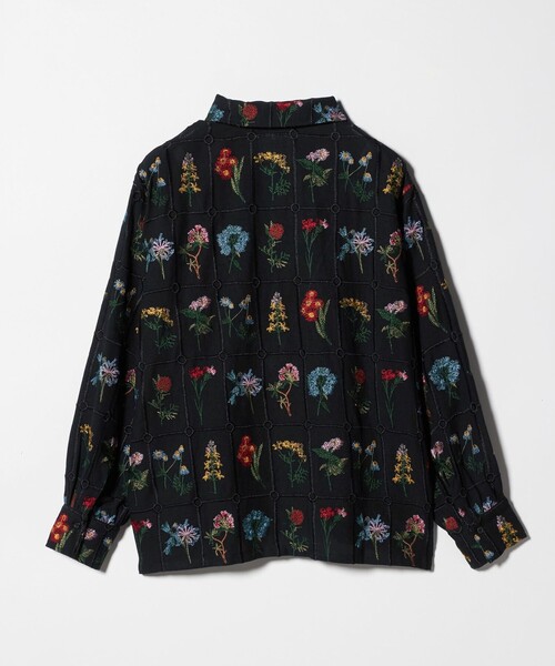 CITEN(シテン)の「<CITEN>ブロックフラワーシシュウシャツ(シャツ/ブラウス・レディース・ブラック/オフホワイト・FREE)」の15枚目の写真