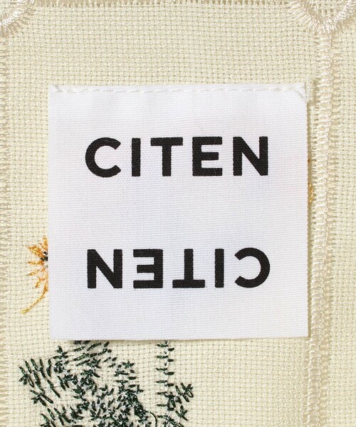 CITEN（シテン）の「＜CITEN＞ブロックフラワーシシュウシャツ（シャツ/ブラウス・レディース・オフホワイト/ブラック・FREE）」の17枚目の写真