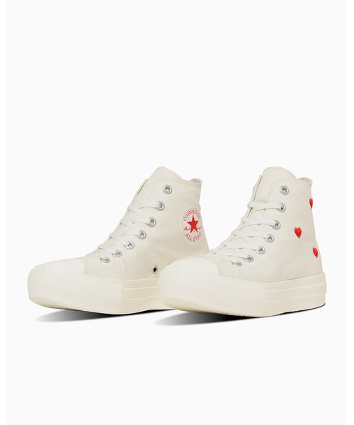 CONVERSE ALL STAR(コンバースオールスター)の「【直営店限定】ALL STAR LIGHT PLTS HT HI / オールスター ライト PLTS HT HI(スニーカー・レディース・オフホワイト・4/4.5/5/5.5/6/3.5)」の3枚目の写真