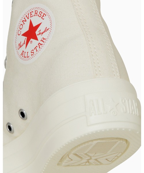 CONVERSE ALL STAR(コンバースオールスター)の「【直営店限定】ALL STAR LIGHT PLTS HT HI / オールスター ライト PLTS HT HI(スニーカー・レディース・オフホワイト・4/4.5/5/5.5/6/3.5)」の9枚目の写真