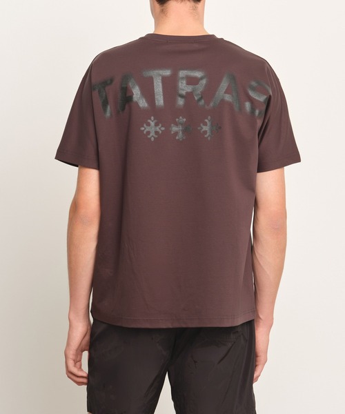 TATRAS(タトラス)の「TATRAS(タトラス) TIDEO ティデオ(Tシャツ/カットソー・メンズ・チャコールグレー/サックスブルー/ブラック/ホワイト/イエロー/ネイビー・4/3/2/1/5)」の1枚目の写真