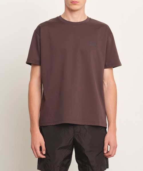 TATRAS(タトラス)の「TATRAS(タトラス) TIDEO ティデオ(Tシャツ/カットソー・メンズ・チャコールグレー/サックスブルー/ブラック/ホワイト/イエロー/ネイビー・4/3/2/1/5)」の7枚目の写真