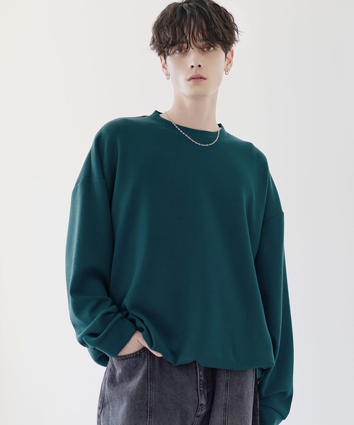 ETELIO(エテリオ)の「マルチファンクショナリーポンチドローコードロンT(Tシャツ/カットソー・メンズ・ホワイト/ブラック系/チャコール/ネイビー/ホワイト系/ブラック/ブルーグレー/ブルーグリーン/ワイン・S/M/L/XL)」の8枚目の写真