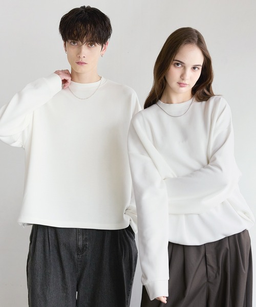 ETELIO(エテリオ)の「【抗ピリング/防シワ】マルチファンクショナリーポンチドローコードロンT(Tシャツ/カットソー・メンズ・ホワイト/ブラック系/チャコール/ネイビー/ホワイト系/ブラック/ブルーグレー/ブルーグリーン/ワイン・S/M/L/XL)」の10枚目の写真
