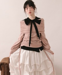 オフショルダー」に該当するピンク/桃色系のファッション通販 - ZOZOTOWN