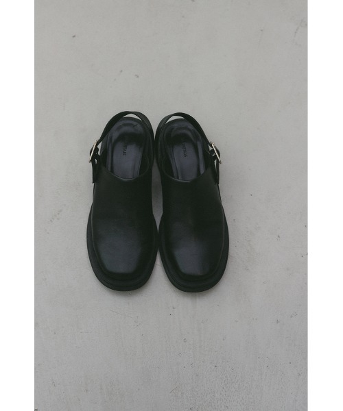 STYLEMIXER(スタイルミキサー)の「クロッグサンダル(スリッポン・レディース・ブラック・SMALL/MEDIUM/LARGE)」の2枚目の写真