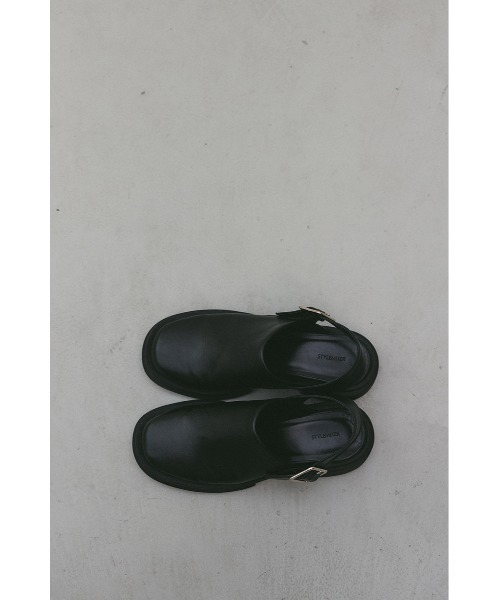 STYLEMIXER(スタイルミキサー)の「クロッグサンダル(スリッポン・レディース・ブラック・SMALL/MEDIUM/LARGE)」の3枚目の写真