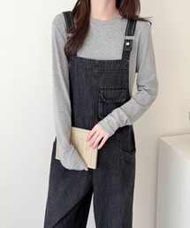 Diosfront（ディオスフロント）の「デニムサロペットパンツ（サロペット/オーバーオール）」