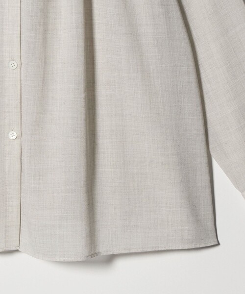 BEAUTY&YOUTH UNITED ARROWS（ビューティーアンドユースユナイテッドアローズ）の「ポリエステル ビッグカラーシャツ 防シワ ウォッシャブル（シャツ/ブラウス・レディース・ナチュラル/ブラック・FREE）」の15枚目の写真