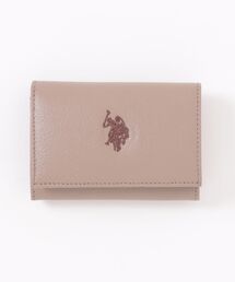 U.S. POLO ASSN.（ユーエスポロアッスン）の「【U.S. POLO ASSN.】 ユーエスポロアッスン ゴートレザー 二つ折り財布 USPA-2736（財布）」