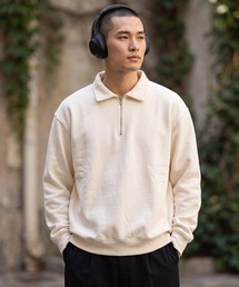 BAY SIDE（ベイサイド）の「【T16】【BAYSIDE/ベイサイド】UNISEX 1/4 ZIP FLEECE A-920（スウェット）」