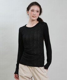 RIKKA FEMME/リッカファム 長袖 Tシャツ ロンT シアートップス RF6S-2201