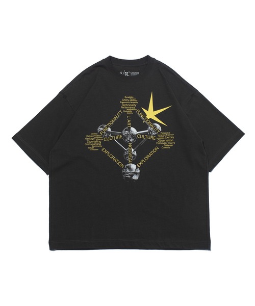 F/CE. (エフシーイー)の「F/CE. F/CE. WORDCORE ON ATOMIUM T / エフシーイー エフシーイー ワードコア オン アトミウム ティー(Tシャツ/カットソー・メンズ・チャコール/ホワイト/ブラック・SMALL/MEDIUM/LARGE/X-LARGE)」の3枚目の写真
