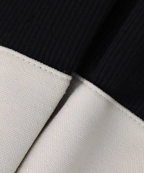 allureville（アルアバイル）の「スラブオックステレココンビワンピース（ワンピース・レディース・ネイビー/ベージュ・2/1）」の6枚目の写真