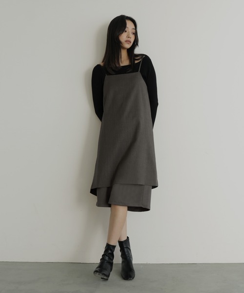 hellam（へラム）の「TRツイルタックハーフパンツ（スラックス・レディース・アイボリー/グレー/ブラック・FREE）」の15枚目の写真