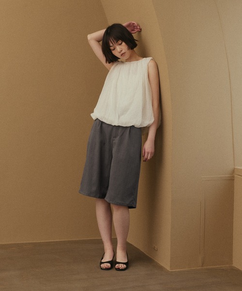 TRツイルタックハーフパンツ（スラックス）｜ hellam（へラム）の