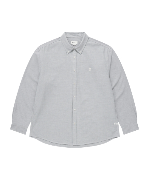 COVERNAT(カバーナット)の「クールマックス Cロゴオックスフォードシャツ グレー(シャツ/ブラウス・レディース・その他・SMALL/MEDIUM/LARGE/X-LARGE)」の1枚目の写真
