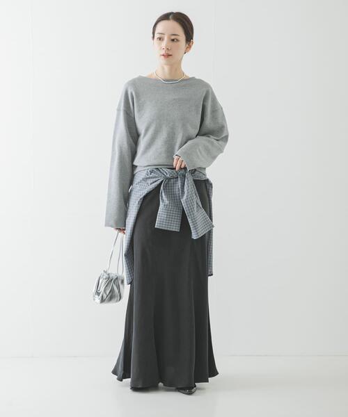 URBAN RESEARCH（アーバンリサーチ）の「カットオフショートスウェット（スウェット・レディース・ブラック/グレー系その他・FREE）」の8枚目の写真