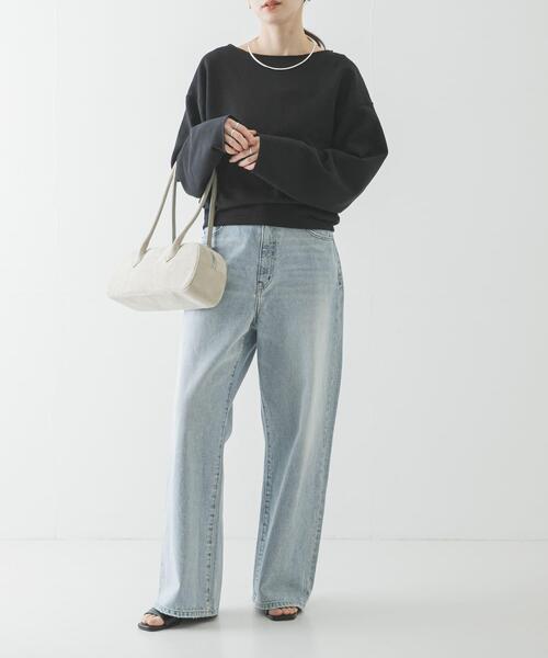 URBAN RESEARCH（アーバンリサーチ）の「カットオフショートスウェット（スウェット・レディース・ブラック/グレー系その他・FREE）」の16枚目の写真