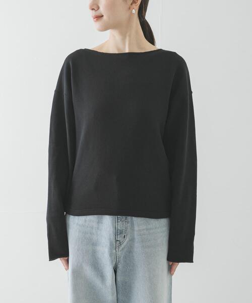 URBAN RESEARCH（アーバンリサーチ）の「カットオフショートスウェット（スウェット・レディース・ブラック/グレー系その他・FREE）」の18枚目の写真