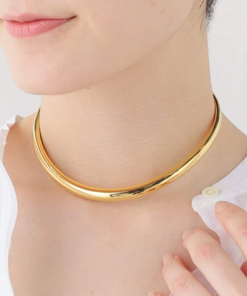 Gabriela Artigas(ガブリエラアルティガス)の「GABRIELA ARTIGAS/ガブリエラアルティガス WAVE CHOKER(チョーカー・レディース・ゴールド・FREE)」の1枚目の写真