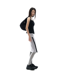 Starquilt padded Hobo Bag / Black