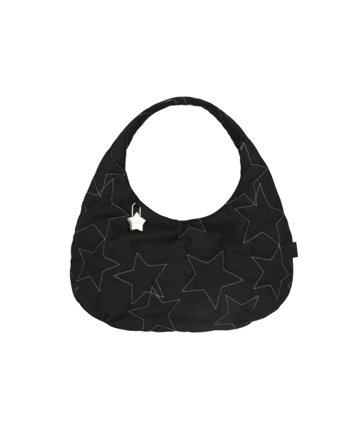 OJOS(オホス)の「Starquilt padded Hobo Bag / Black(ショルダーバッグ・レディース・その他・OS)」の2枚目の写真