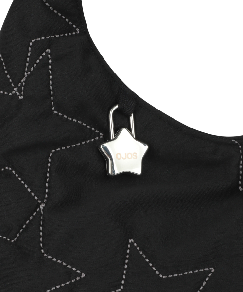 OJOS(オホス)の「Starquilt padded Hobo Bag / Black(ショルダーバッグ・レディース・その他・OS)」の4枚目の写真