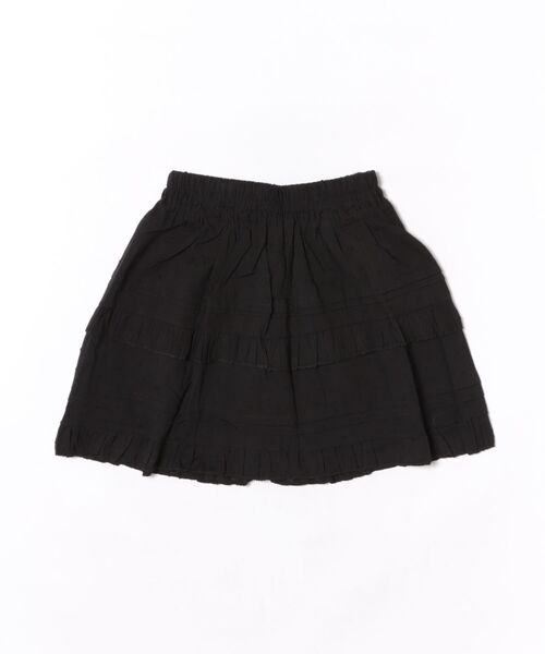 Ritzy(リッツィー)の「フリルティアード・ミニスカート(スカート・レディース・ブラック/ホワイト・LARGE/MEDIUM)」の11枚目の写真