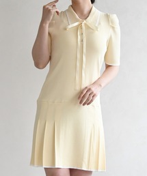 31 Sons de mode | 2026春夏新作 配色ポロニットワンピース(ワンピース)