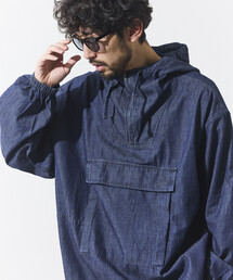 HINSON（ヒンソン）の「HINSON/ヒンソン ビッグシルエット スモッグ アノラックパーカー（ブルゾン）」