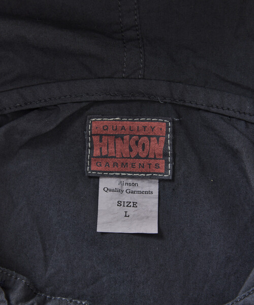 HINSON(ヒンソン)の「HINSON/ヒンソン ビッグシルエット スモッグ アノラックパーカー(ブルゾン・メンズ・ネイビー/その他9/ブラック・MEDIUM/LARGE)」の14枚目の写真