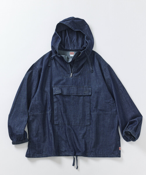 HINSON(ヒンソン)の「HINSON/ヒンソン ビッグシルエット スモッグ アノラックパーカー(ブルゾン・メンズ・ネイビー/その他9/ブラック・MEDIUM/LARGE)」の19枚目の写真