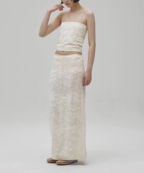 TODAYFUL（トゥデイフル）の「TODAYFUL　Jacquard Knit Skirt ジャガードニットスカート/12610810（スカート・レディース・キナリ/チャコールグレー・36）」の4枚目の写真
