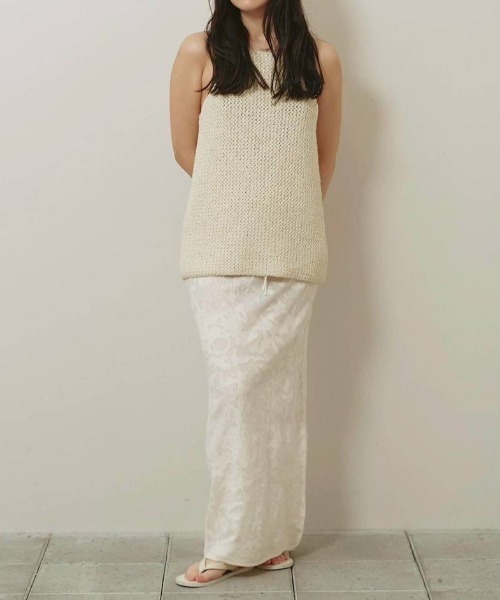 TODAYFUL（トゥデイフル）の「TODAYFUL　Jacquard Knit Skirt ジャガードニットスカート/12610810（スカート・レディース・キナリ/チャコールグレー・36）」の15枚目の写真
