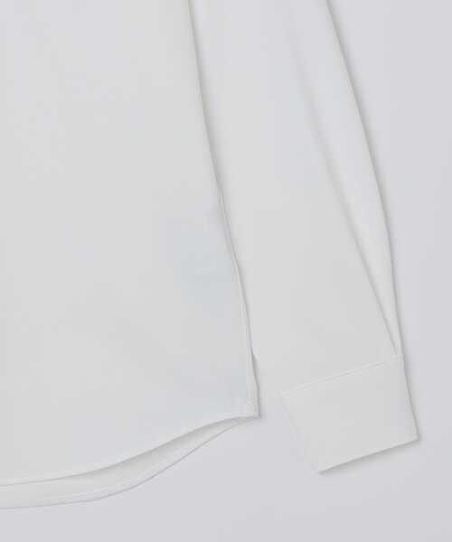 SHIPS(シップス)の「SHIPS: ジャージー ソリッド ワンピースカラー シャツ(Tシャツ/カットソー・メンズ・ホワイト・SMALL/MEDIUM/LARGE/X-LARGE)」の13枚目の写真