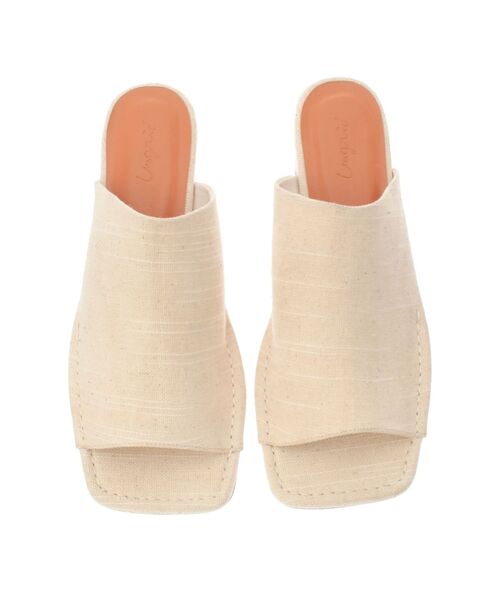 Ungrid（アングリッド）の「カットデザインヒールサンダル（サンダル・レディース・クリア/ブラック/アイボリー・LARGE/MEDIUM/SMALL）」の13枚目の写真