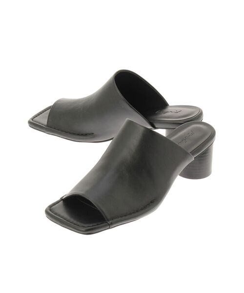 Ungrid（アングリッド）の「カットデザインヒールサンダル（サンダル・レディース・クリア/ブラック/アイボリー・LARGE/MEDIUM/SMALL）」の18枚目の写真