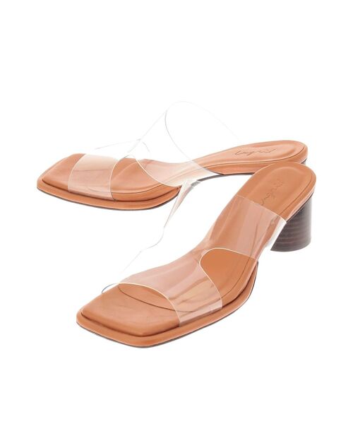 Ungrid（アングリッド）の「カットデザインヒールサンダル（サンダル・レディース・クリア/ブラック/アイボリー・LARGE/MEDIUM/SMALL）」の19枚目の写真