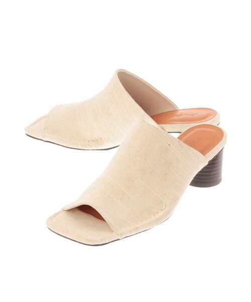 Ungrid（アングリッド）の「カットデザインヒールサンダル（サンダル・レディース・クリア/ブラック/アイボリー・LARGE/MEDIUM/SMALL）」の20枚目の写真