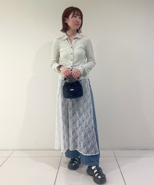 STACCATO(スタッカート)の「ムーングルカライトサンダル(サンダル・レディース・ブラック・24.0cm/24.5cm/23.5cm/23.0cm/22.5㎝)」の12枚目の写真