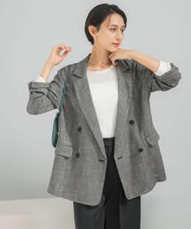 URBAN RESEARCH ROSSO WOMEN | カラミダブルジャケット(その他アウター)