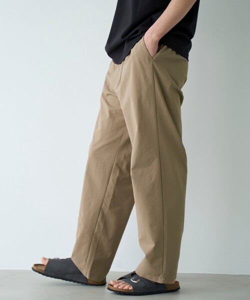 coen(コーエン)の「【ストレッチ/吸水速乾性/通気性/防シワ/UVカット】ストレッチテック メッシュリラックスパンツ(インフルエンサー紹介アイテム)(その他パンツ・メンズ・モカ/ナチュラル/ダークグレー/ブラック・S/XL/L/M)」の19枚目の写真