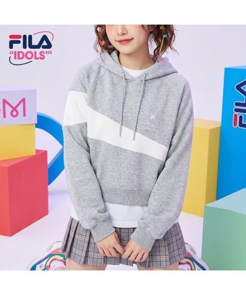 FILA｜フィラのトップス（グレー/灰色系・無地）通販 - ZOZOTOWN