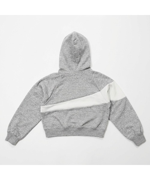 FILA（フィラ）の「SWEAT HOODIE（パーカー・レディース・杢グレー/ブラック/ホワイト・M/XL/L）」の6枚目の写真